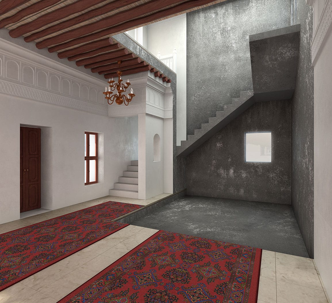 Qasr Al Hosn Interior Collage