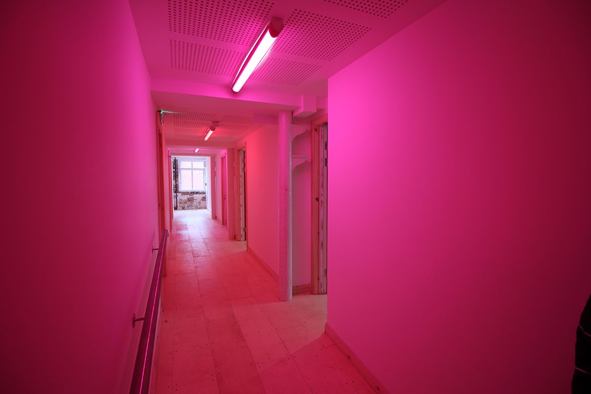 Islington Mill Architectural Emporium Artist Residency Corridor