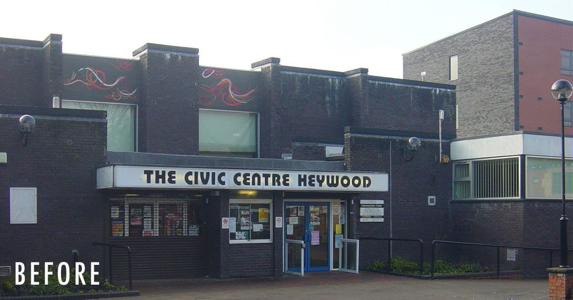 Heywood Civic Now. Before Interventions