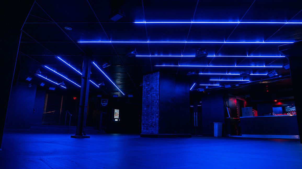 Baa Bar Architectural Emporium First Floor Dancefloor Illuminated Ceiling